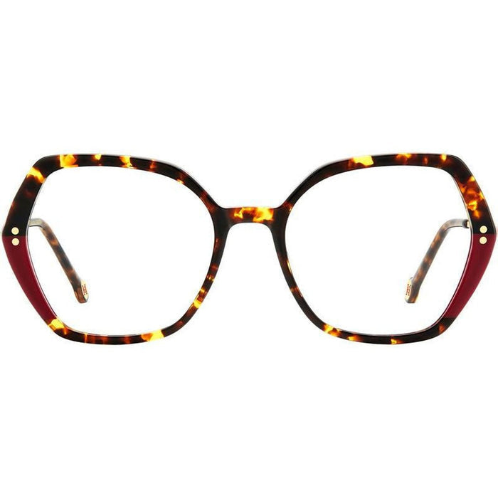 HER 0205, Havana Red/Clear Lenses