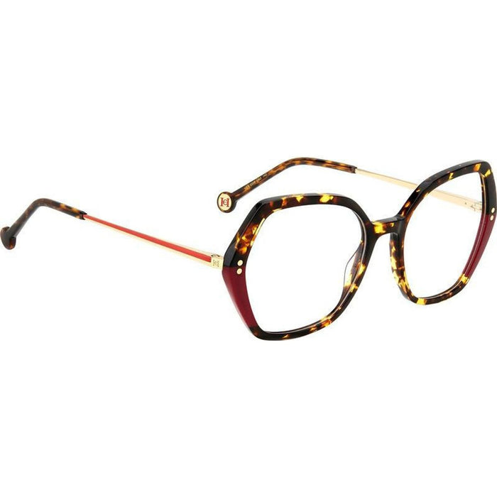 HER 0205, Havana Red/Clear Lenses