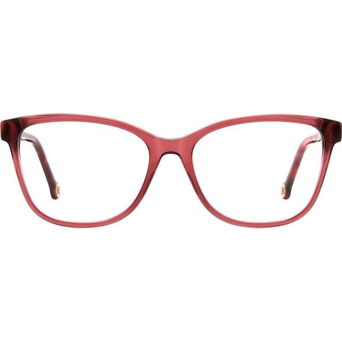 HER 0239, Burgundy Red Havana/Clear Lenses