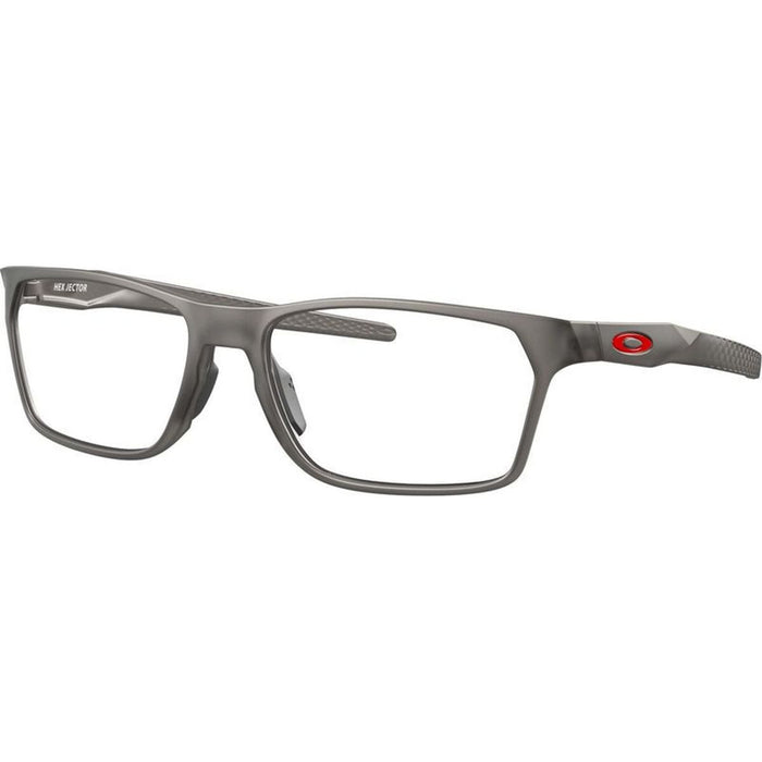 Hex Jector OX8032, Satin Grey Smoke/Clear Lenses 57 Eye Size
