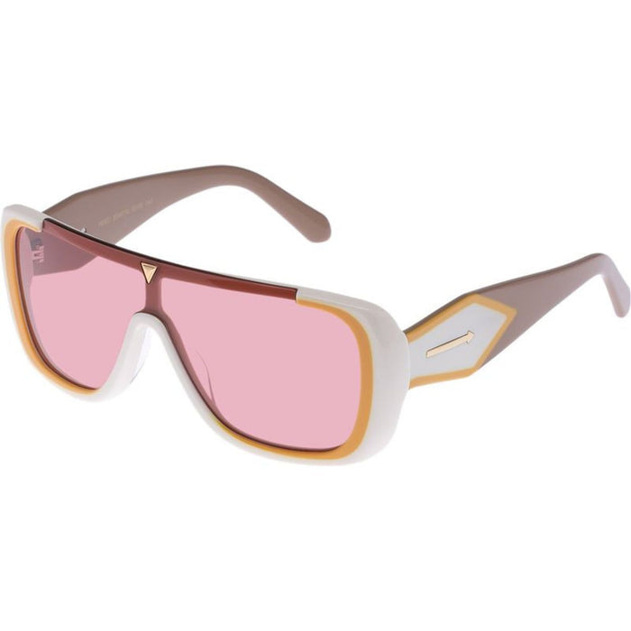 Hexed, Ivory/Pink Tinted Lenses
