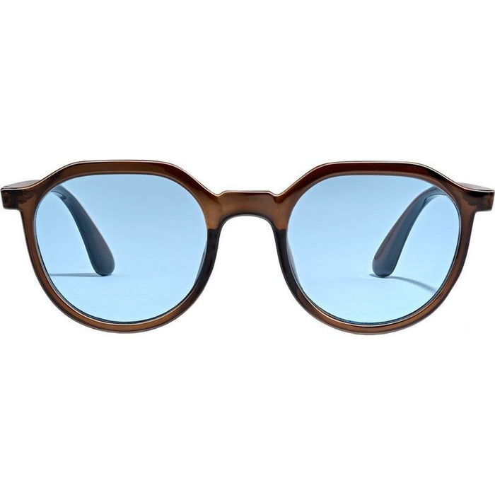 Highway, Chocolate/Aqua Blue Lenses