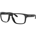Holbrook OX8156, Satin Black/Clear Lenses 56 Eye Size