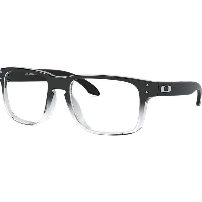 Holbrook OX8156, Polished Black Clear Fade/Clear Lenses 56 Eye Size