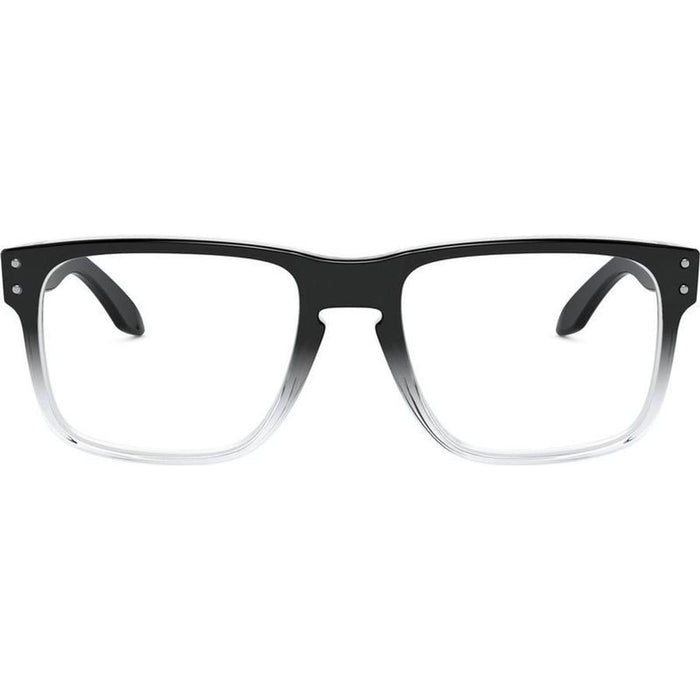 Holbrook OX8156, Polished Black Clear Fade/Clear Lenses 56 Eye Size