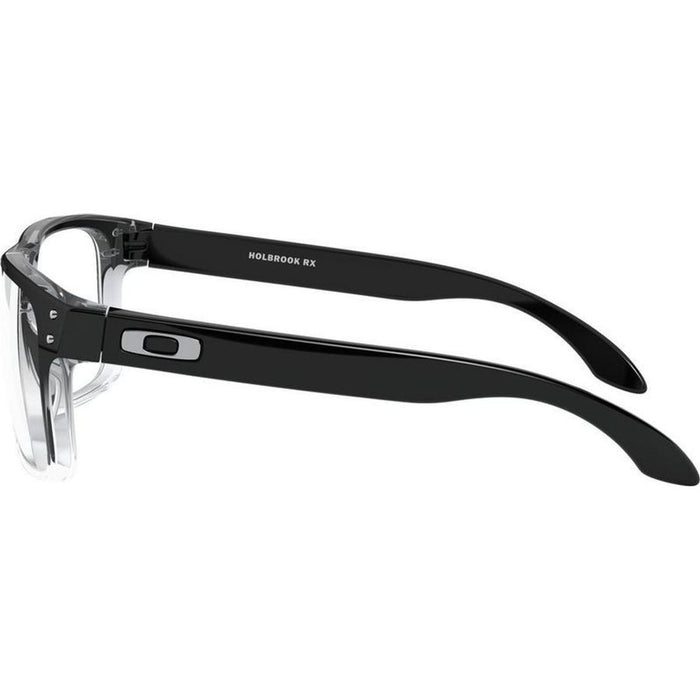 Holbrook OX8156, Polished Black Clear Fade/Clear Lenses 56 Eye Size