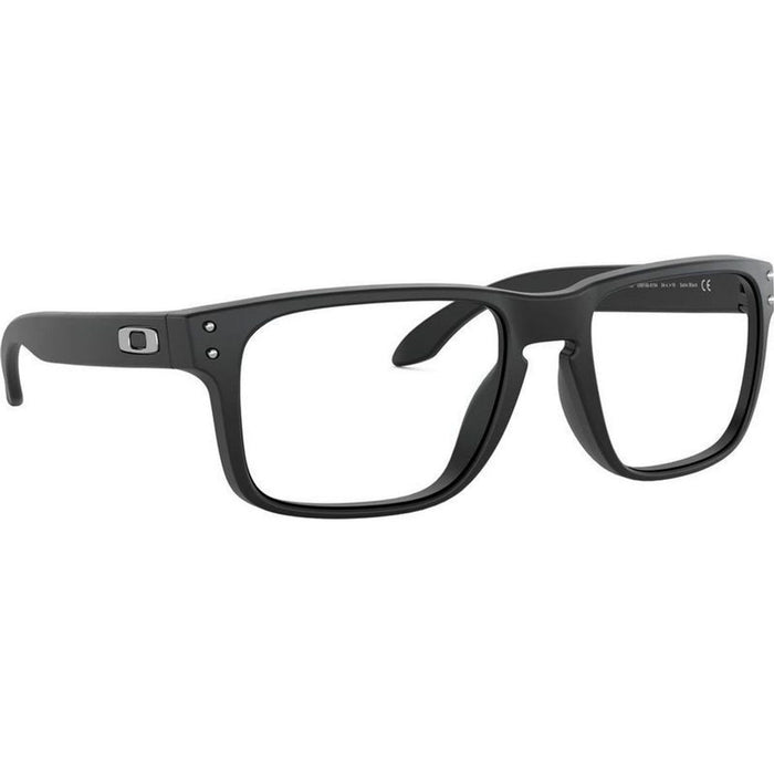 Holbrook OX8156, Satin Black/Clear Lenses 56 Eye Size