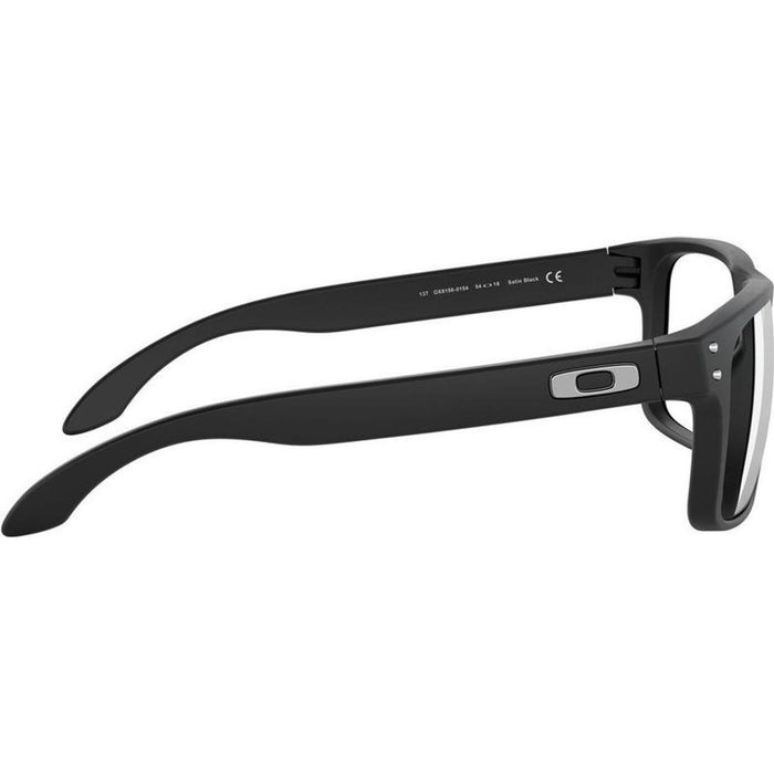 Holbrook OX8156, Satin Black/Clear Lenses 56 Eye Size