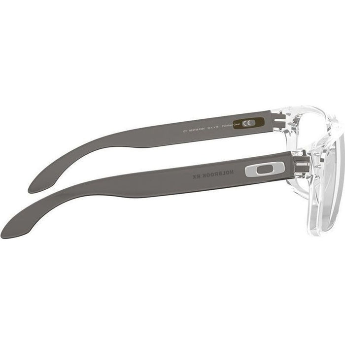 Holbrook OX8156, Polished Clear/Clear Lenses 56 Eye Size
