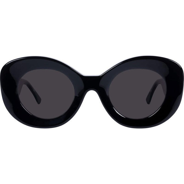 Hollywood, Gloss Black with Gold Metal/Black Polarised Lenses