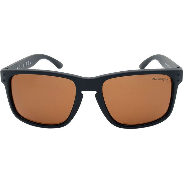 Holster, Matte Black/Brown Polarised Lenses