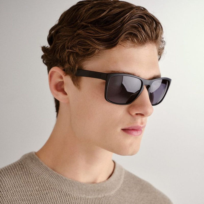 Holsworthy, Matte Black/Smoke Polarised Lenses