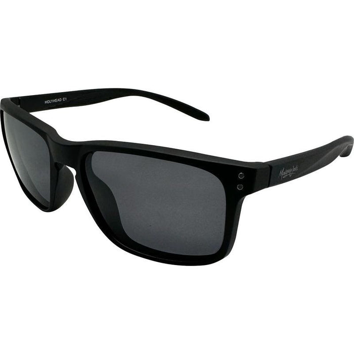 Holyhead, Matte Black/Smoke Polarised Lenses