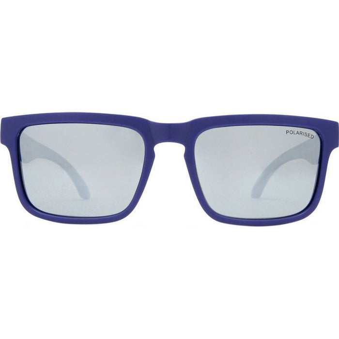 Homebush, Matte Navy/Silver Mirror Polarised Lenses