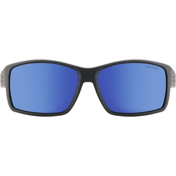 Hood, Satin Black/Blue Mirror Polarised Lenses