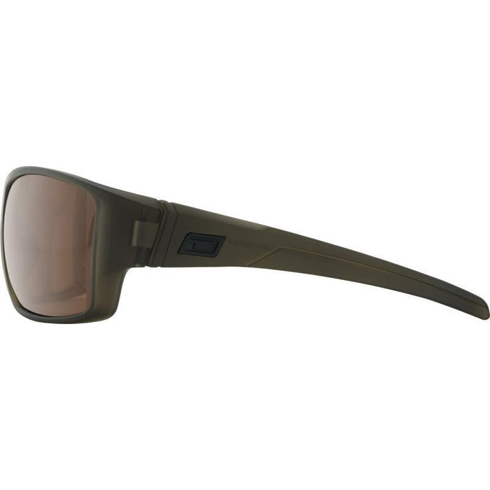 Hoodoo, Crystal Satin Olive Green/Brown Polarised Lenses