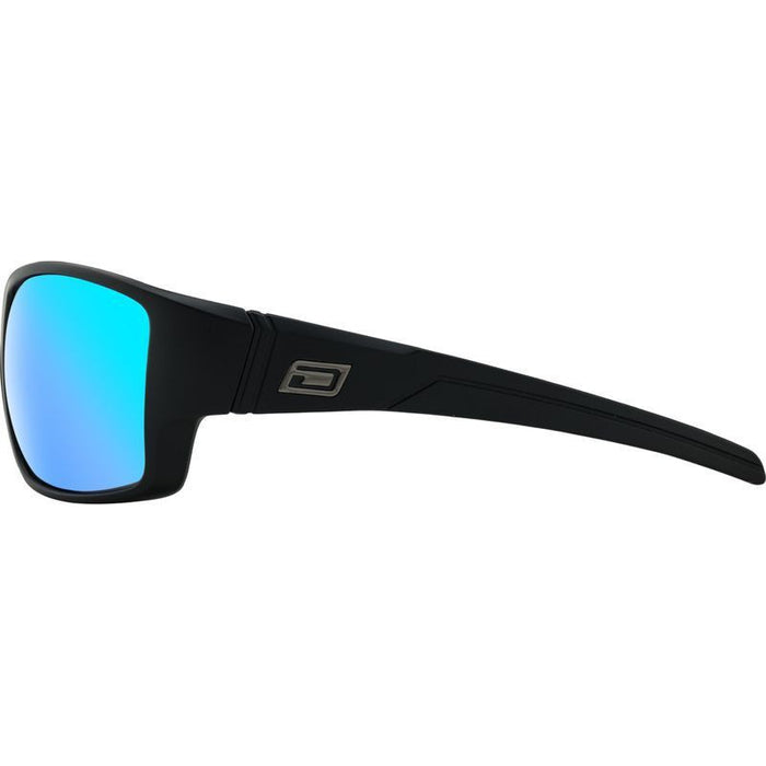 Hoodoo, Satin Black/Ice Blue Mirror Polarised Lenses
