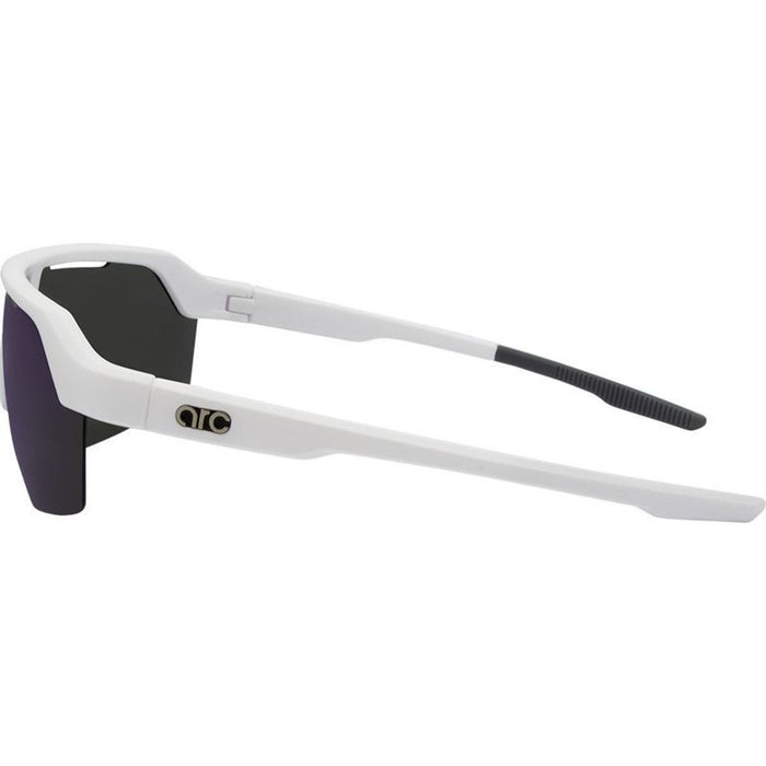 Horizon, Matte White/Blue Mirror Polarised Lenses