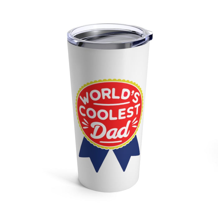 Insulated Tumbler 20oz WORLD'S COOLEST DAD 20oz Shipping Included
