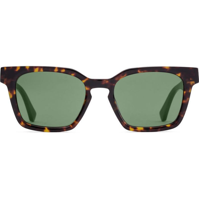 Interlude, Eco Matte Hinton Tort/Green Glass Lenses