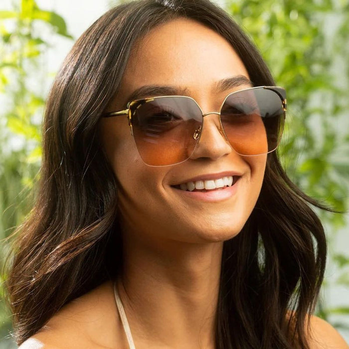 Iris, Tokyo Tort/Brown Gradient Lenses