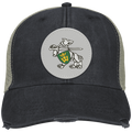 Iron Wolf Mindaugas - Distressed Ollie Cap - Circle Patch