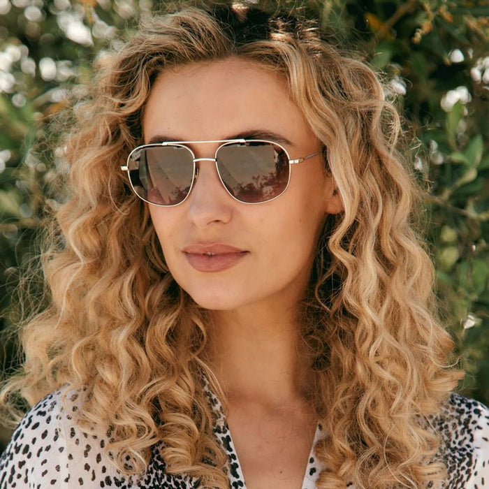 Jade, Light Gold/Brown Gradient Lenses