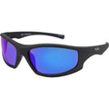 Jagger, Rubber Black/Blue Mirror Polarised Lenses