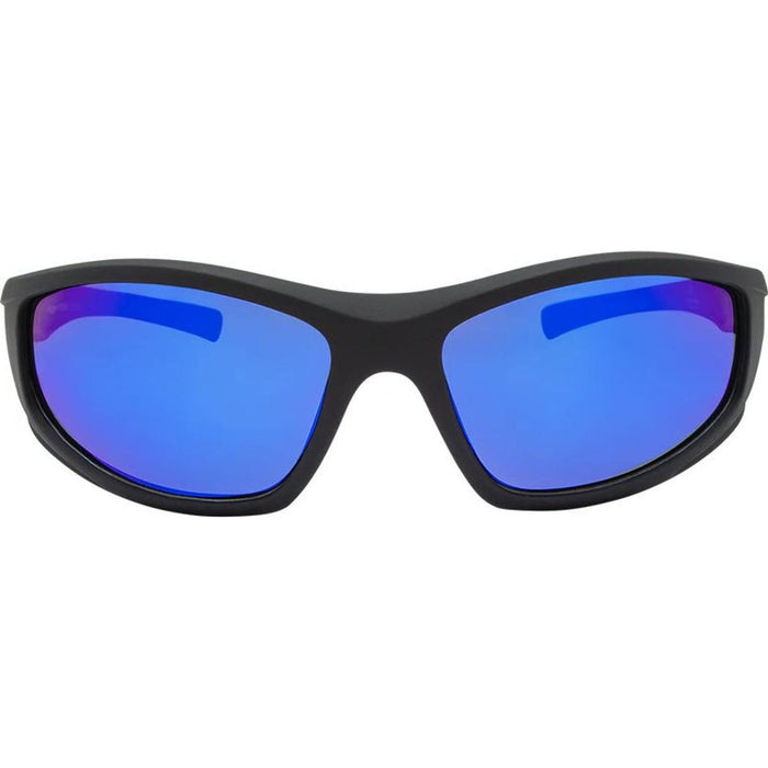 Jagger, Rubber Black/Blue Mirror Polarised Lenses