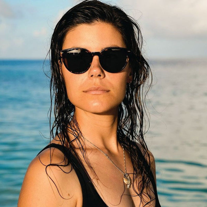 Jazmine, Eco Havana Sun/Brown Glass Polarised Lenses
