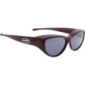 Jewelled Kitten, Ruby/Grey Polarised Lenses