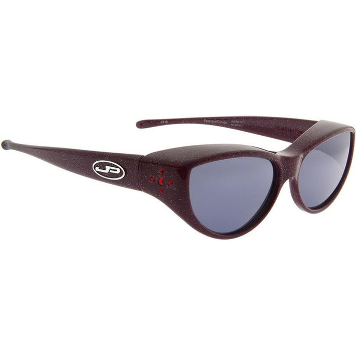 Jewelled Kitten, Ruby/Grey Polarised Lenses