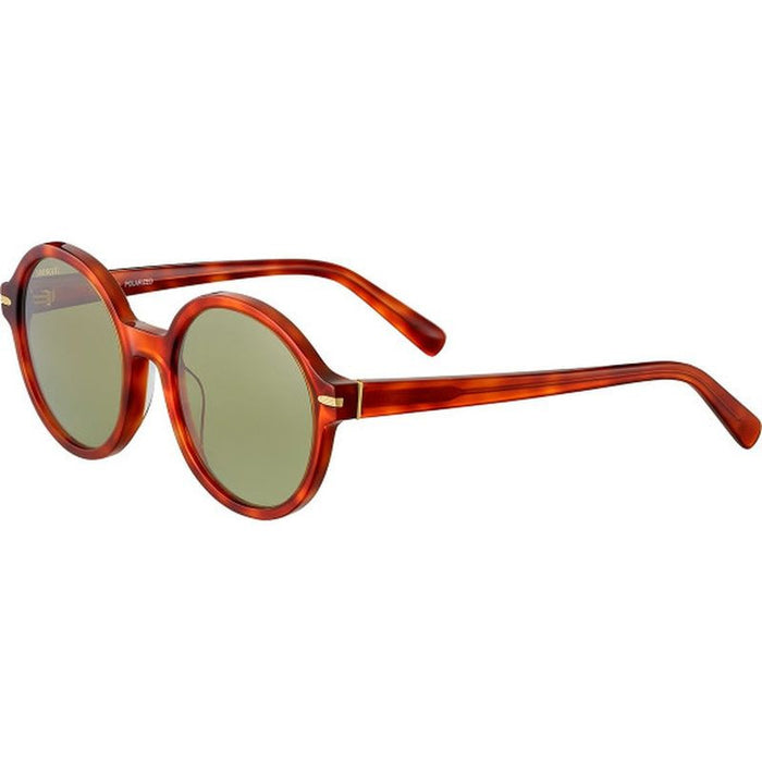 Joan, Shiny Classic Havana/555nm Photochromic Polarised Glass Lenses