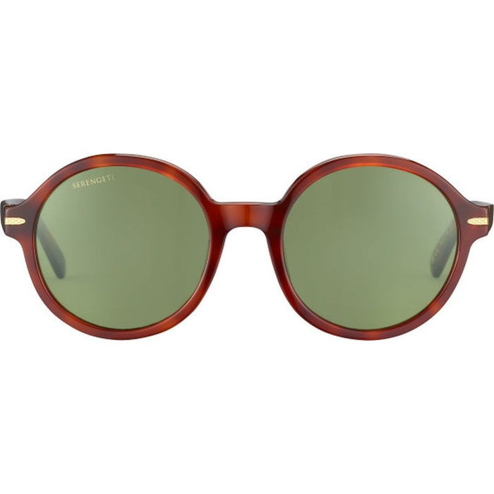 Joan, Shiny Classic Havana/555nm Photochromic Polarised Glass Lenses