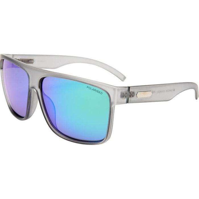 Junee, Grey/Blue Green Mirror Polarised Lenses