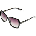 Kara, Crystal Black/Grey Gradient Polarised Lenses
