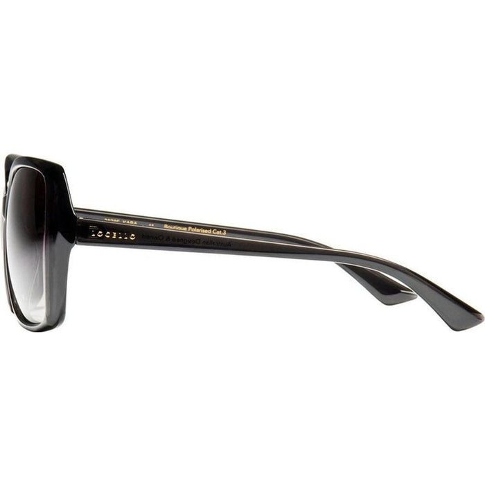 Kara, Crystal Black/Grey Gradient Polarised Lenses