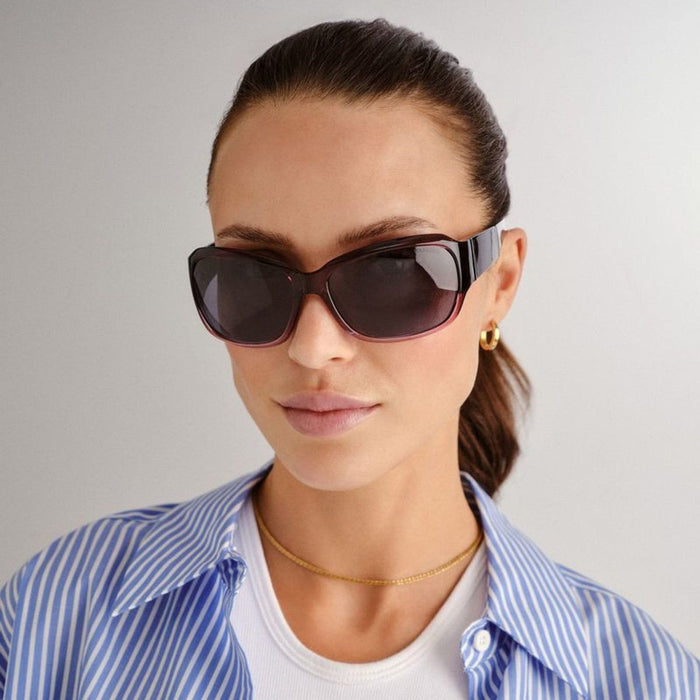 Kelso, Crystal Violet Gradient/Smoke Polarised Lenses