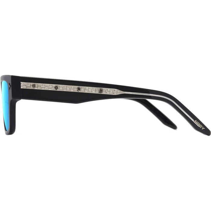 Kepler, Matte Black/Blue Water Mirror Polarised Lenses