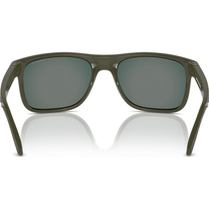 Khim AN4341, Shiny Matte Military/Orange Yellow Mirror Lenses
