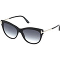 Kira FT0821, Shiny Black/Smoke Gradient Lenses
