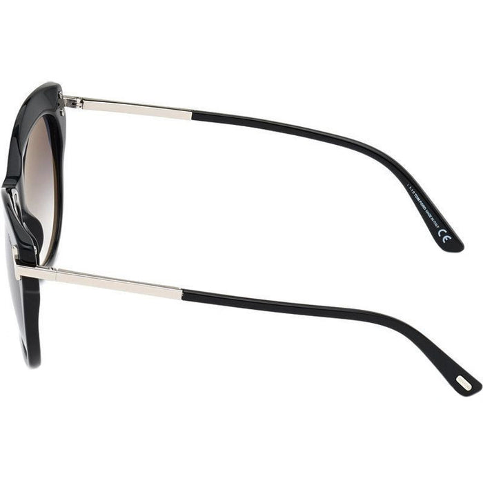 Kira FT0821, Shiny Black/Smoke Gradient Lenses