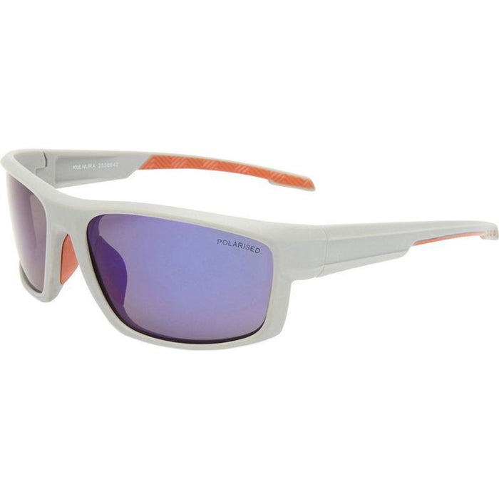 Kulnura, Matte Grey and Orange/Blue Purple Mirror Polarised Lenses