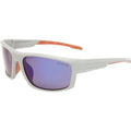 Kulnura, Matte Grey and Orange/Blue Purple Mirror Polarised Lenses
