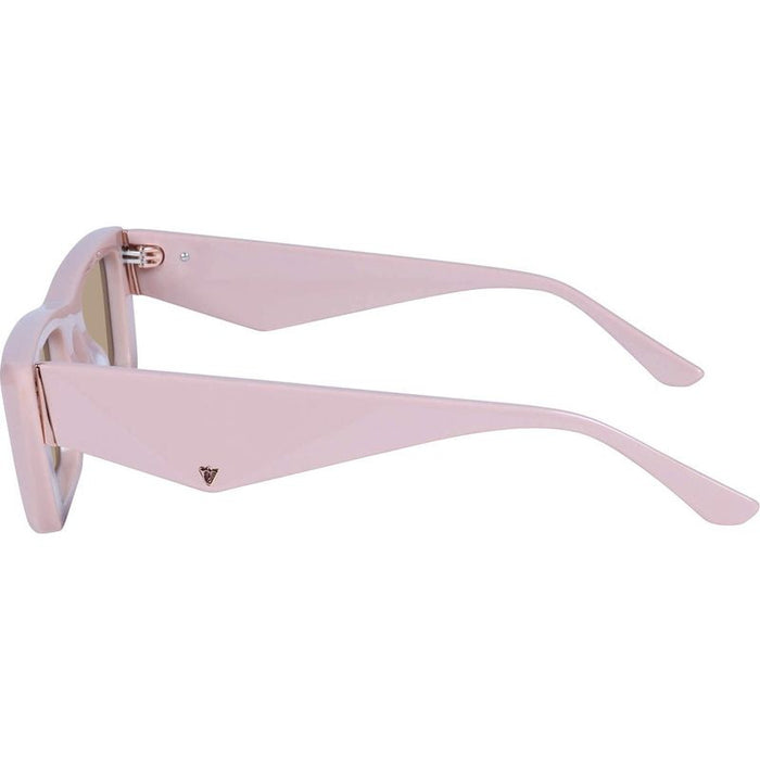 La Hara, Blush with Rose Gold Metal/Light Brown Lenses