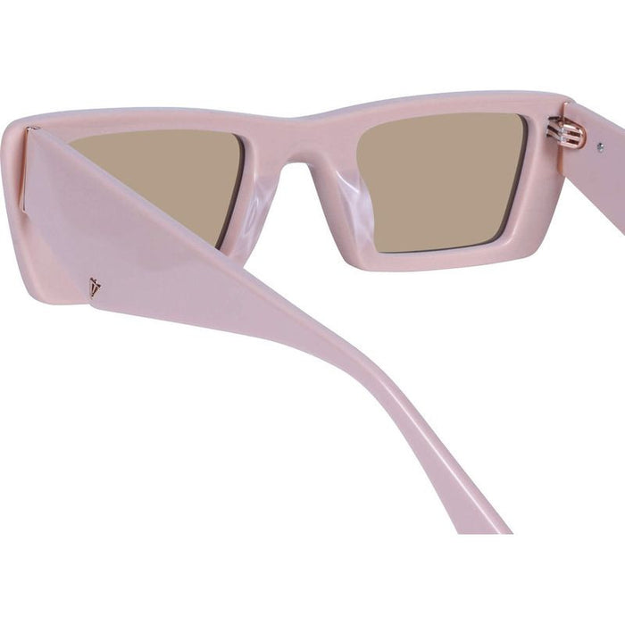 La Hara, Blush with Rose Gold Metal/Light Brown Lenses