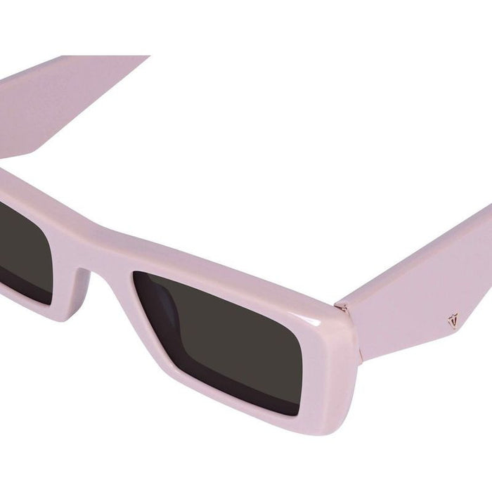 La Hara, Blush with Rose Gold Metal/Black Lenses