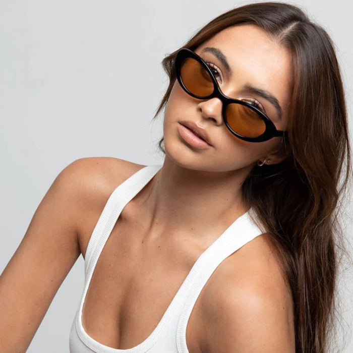 Lafayette, Black/Sunrise Yellow Lenses