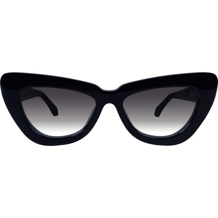 Lafayette, Gloss Black with Gold Metal/Black Gradient Lenses