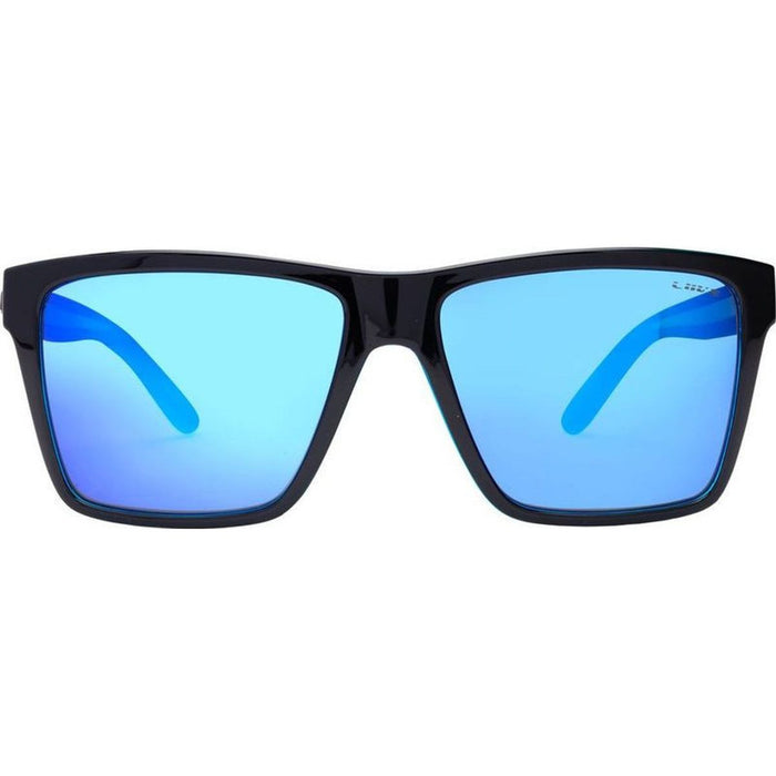 Laguna, Black Xtal Neon/Blue Mirror Lenses